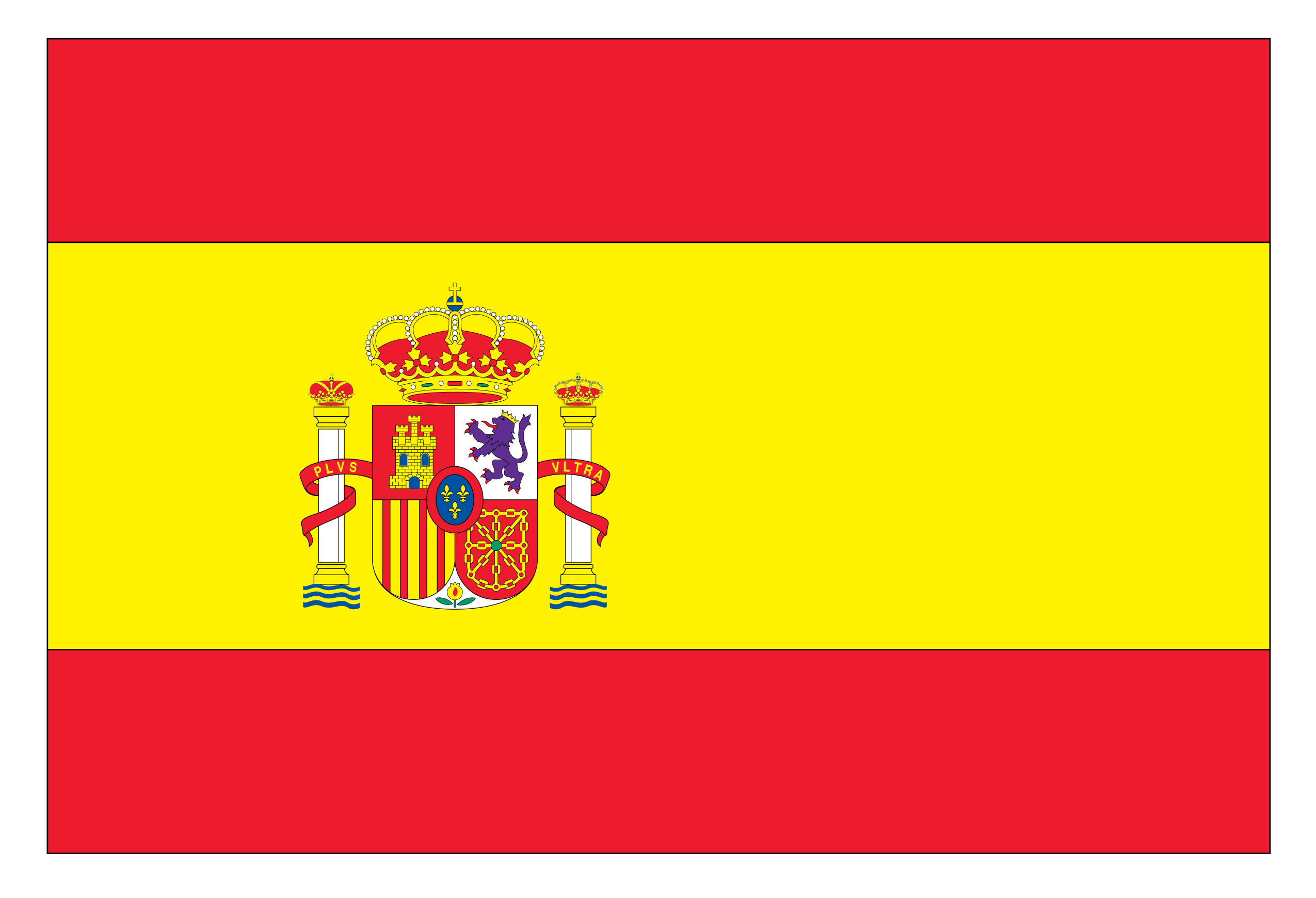 Spanien Flagge Bedeutung F