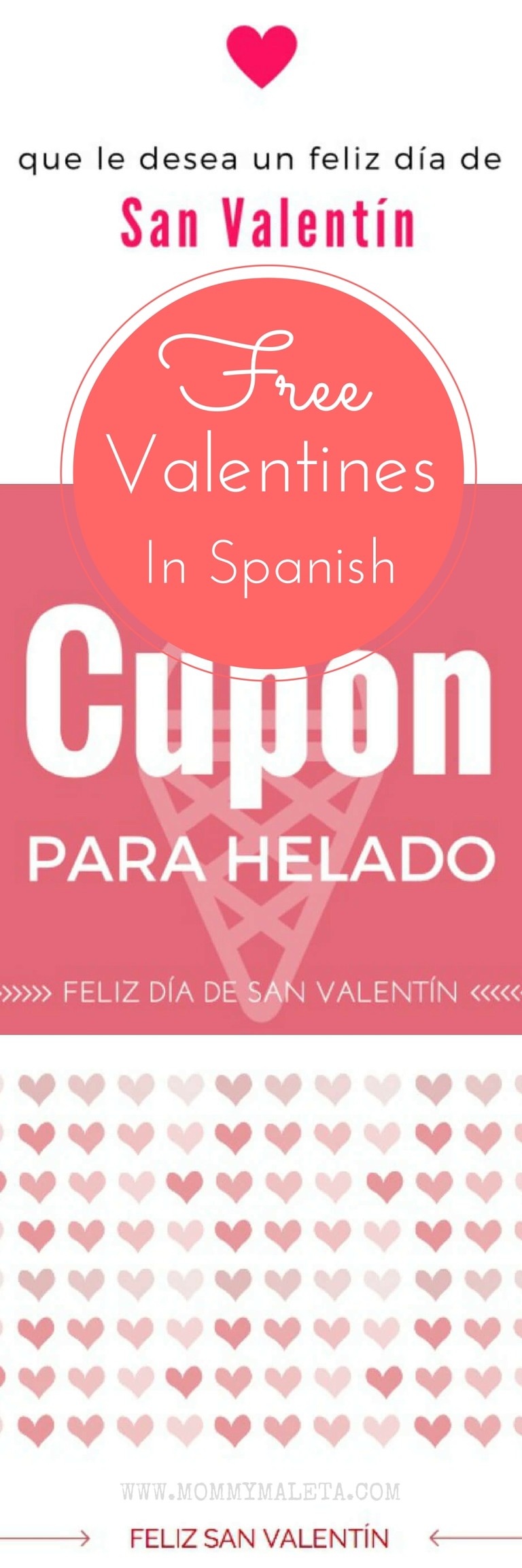 Free Valentine Card Printables In Spanish MommyMaleta