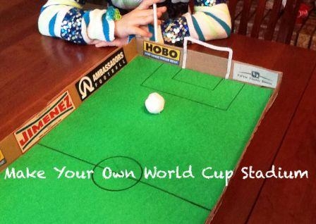 Tabletop Soccer Game World Cup Craft